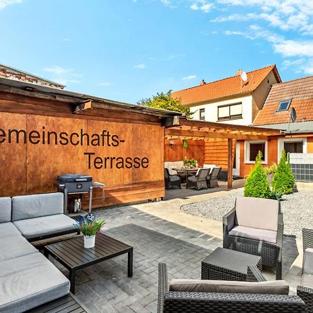 Apartment Harzlounge Center Thale - Grill & Garden Exterior foto